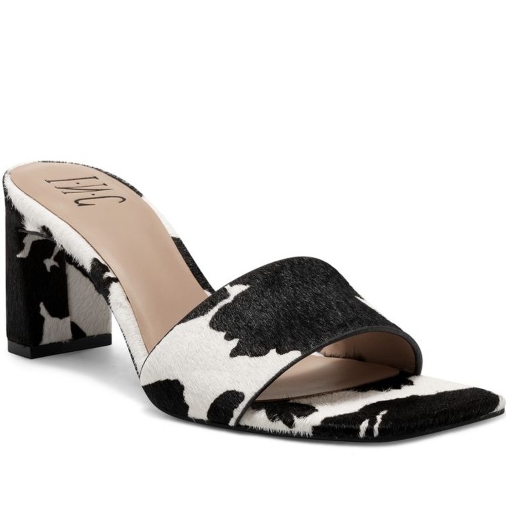 INC Beyla Ponyhair Sandals